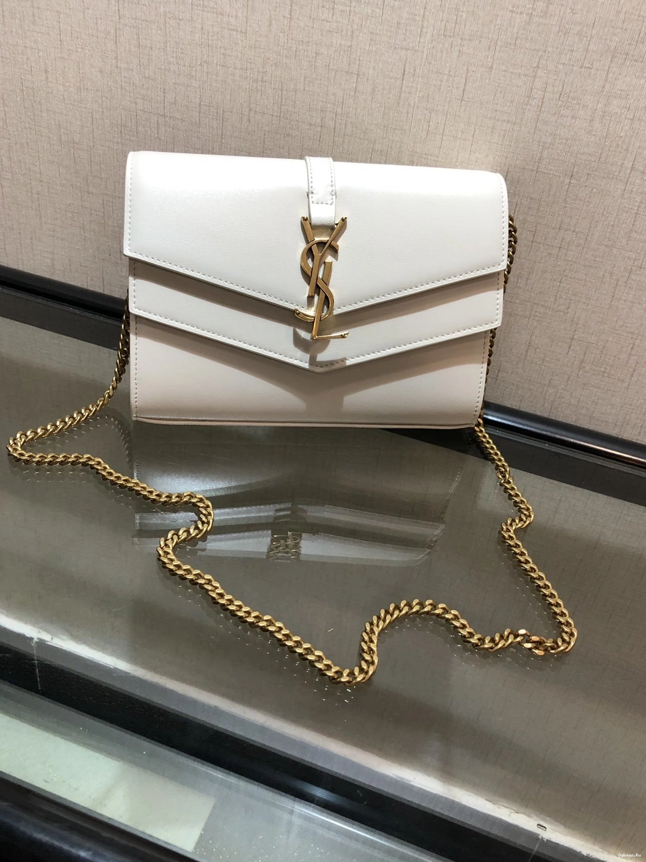 MEDIUM SULPICE CHAIN WALLET YSL 0806
